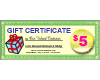 (image for) Gift Certificate $ 5.00